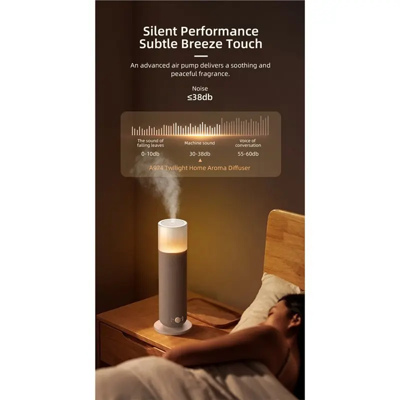 Buy Now Bluetooth Controlled 120ML Tower Scent Diffuser Machine Electric Fragrance Smell Dispersion For Home Hotel Use