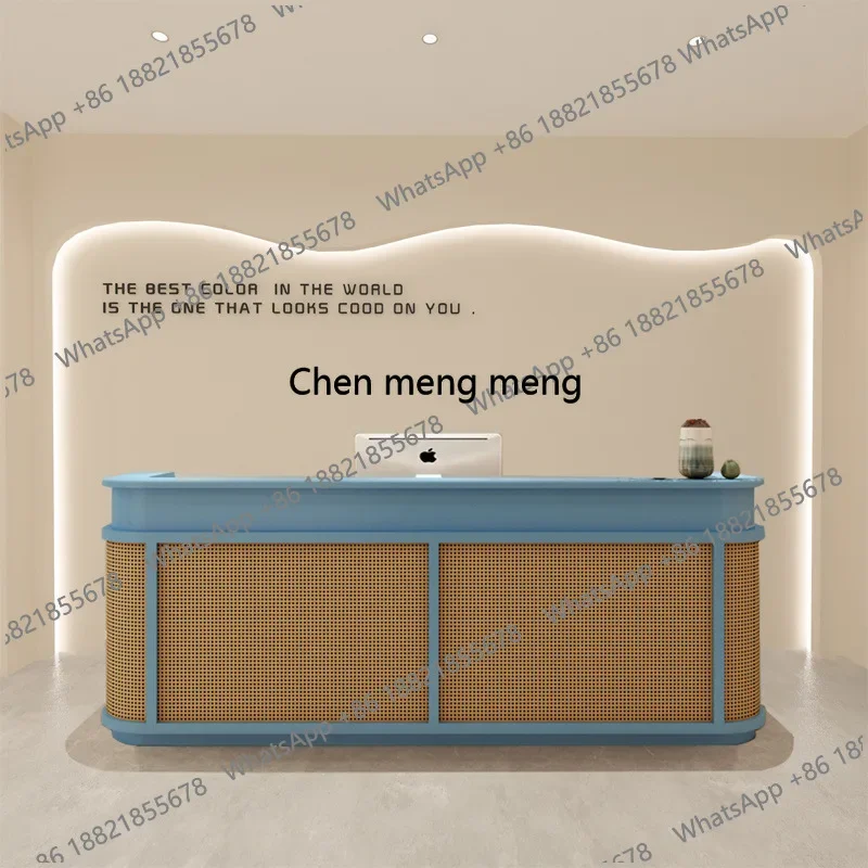 F182Checkout page Clothing shop Bar shop Small counter  Japanese and Korean dining Rattan reception