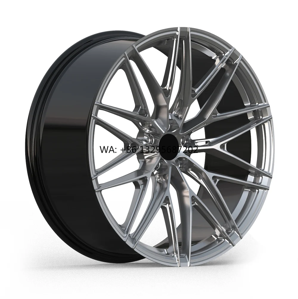 

Hot sale HLLwheels Lightweight Design Forged Alloy Rims 1piece 22inch 5*108 Sliver Car Rims for Zeeker 001 Wheels factory price
