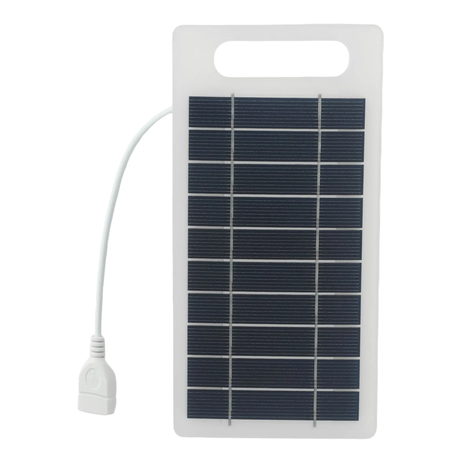 2W 5V Waterproof Portable Solar Panel For Mobile Phone Camping Hiking Charging 3.7V-5V Mobile Phones Electronic Products