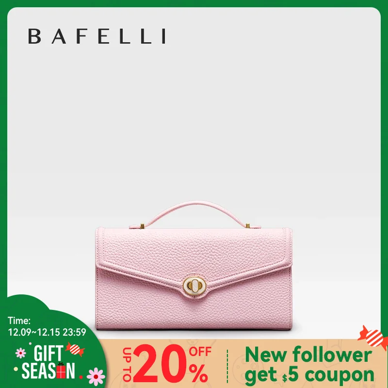 BAFELLI 2024 nuova borsa da donna portafoglio in pelle borsa a tracolla per feste borsa da sera femminile di marca di design di lusso pochette