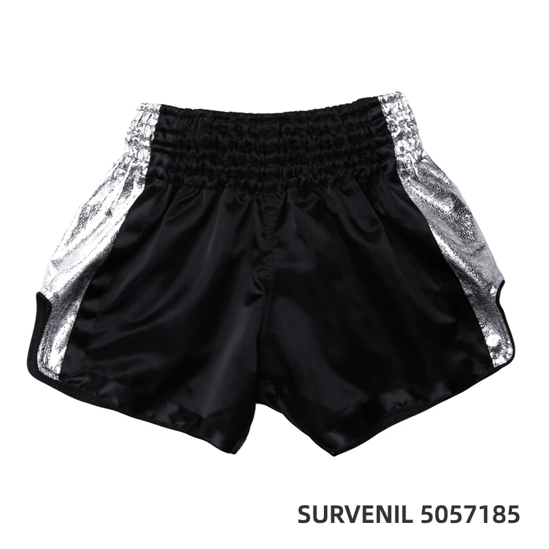 Plain Muay Thai Shorts Boxing Shorts Men Women Child Satin Grappling Kickboxing Fight Shorts No Logo Martial Arts MMA Clothing