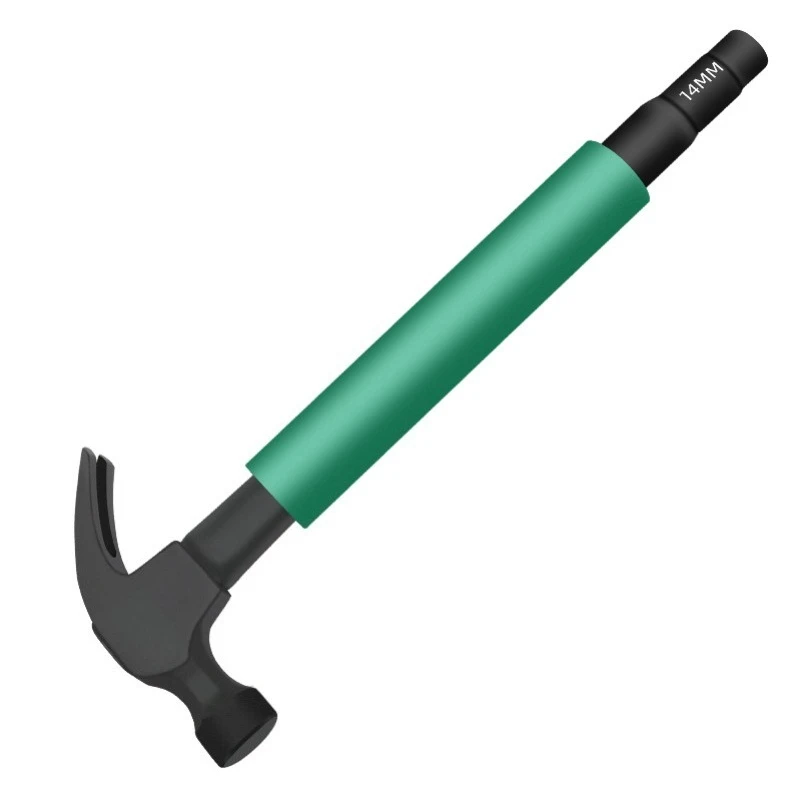 Multifunctional claw hammer with sleeve hammer head integrated air conditioning installation tool expansion screw special hammer