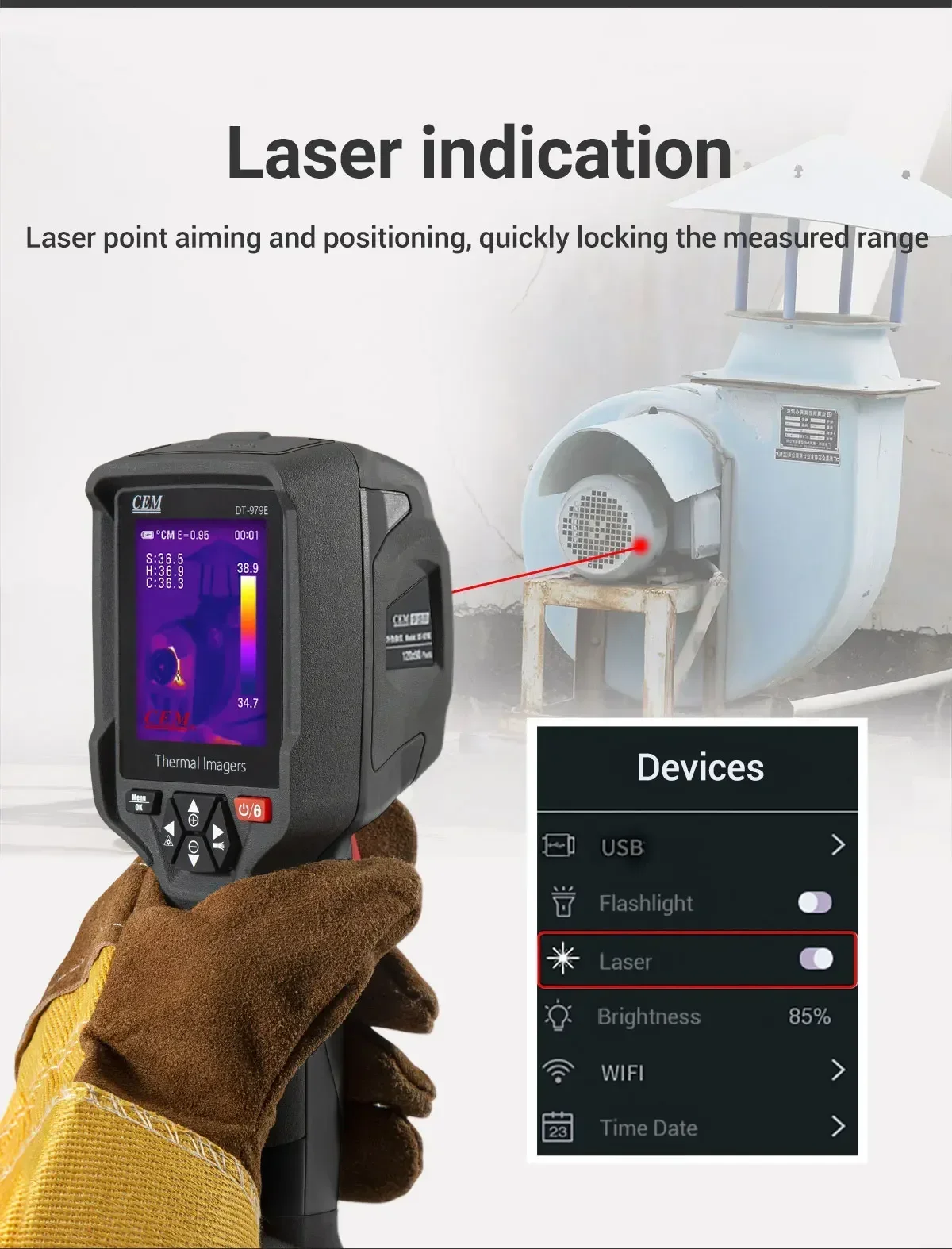 

2025 CEM Thermal Leak Detectors for Wall Leak Detection water leak