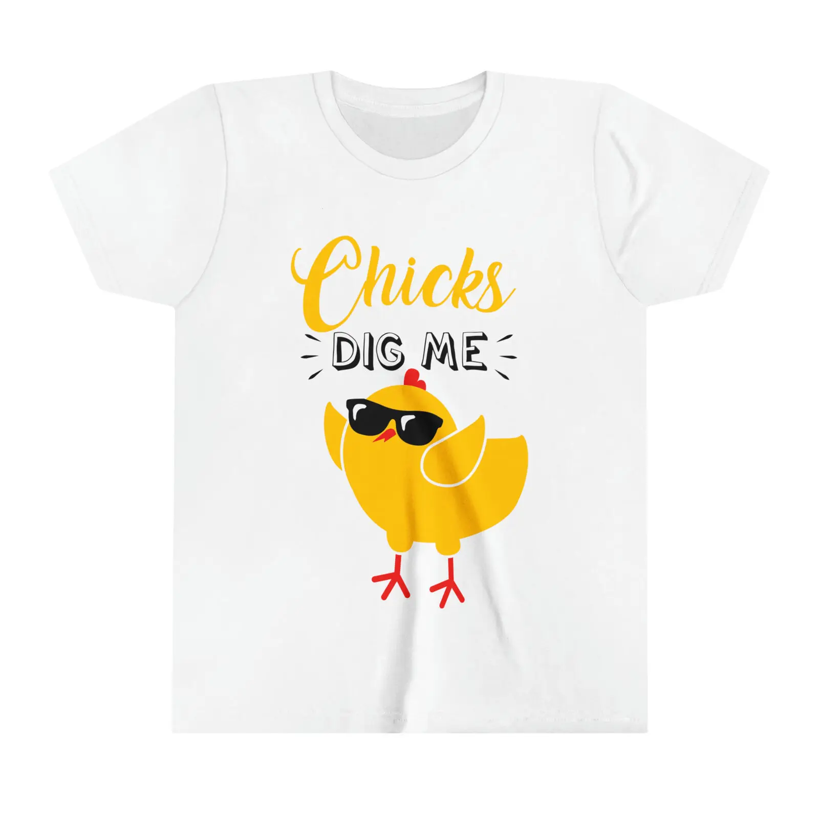 Copy of Just Here for the Chicks Cute Boys Easter shirt