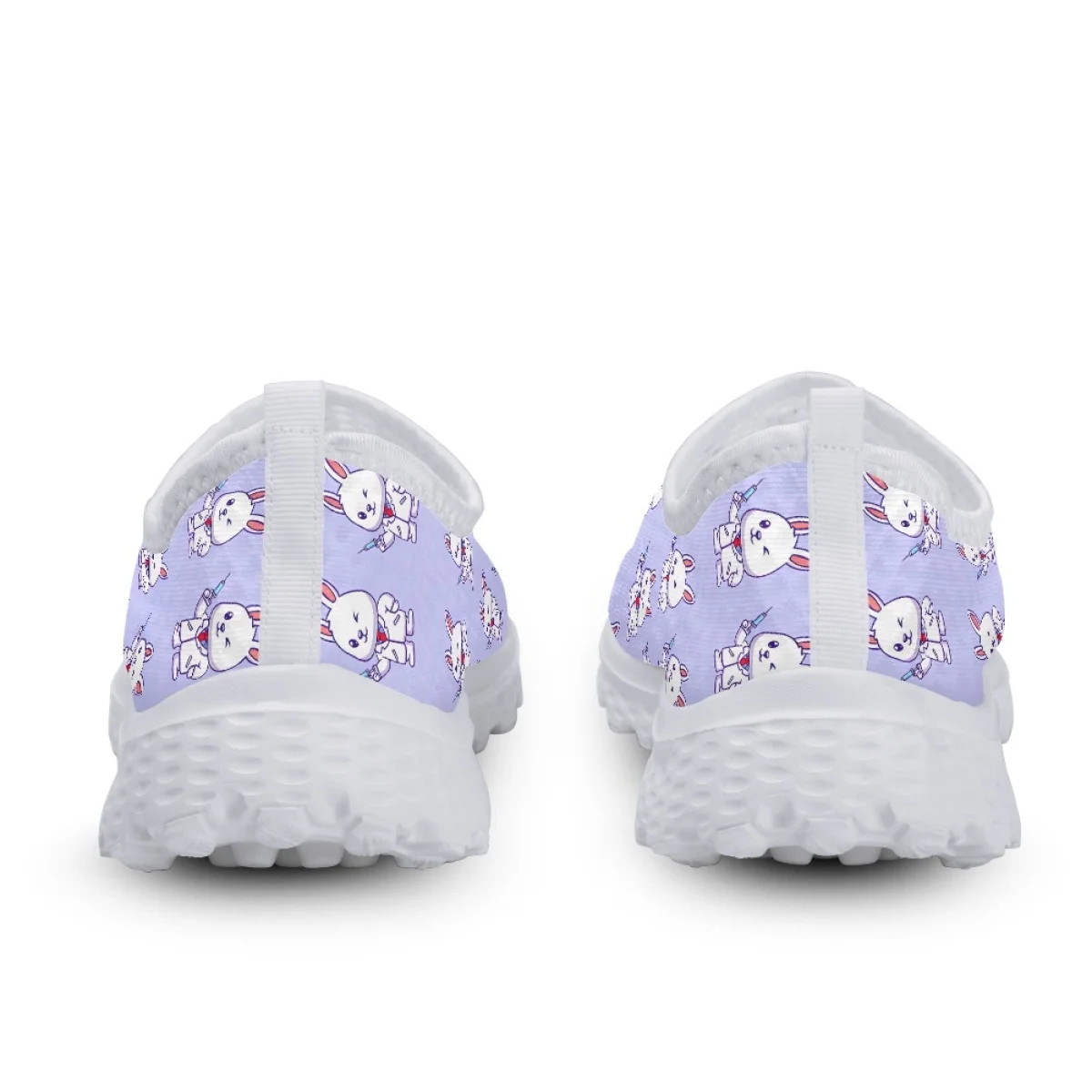 Women Loafers Summer Light Casual Mesh Sneakers Print On Demand Cute Rabbit Nurse Designer Fashion Outdoor Flat Shoes Zapatos