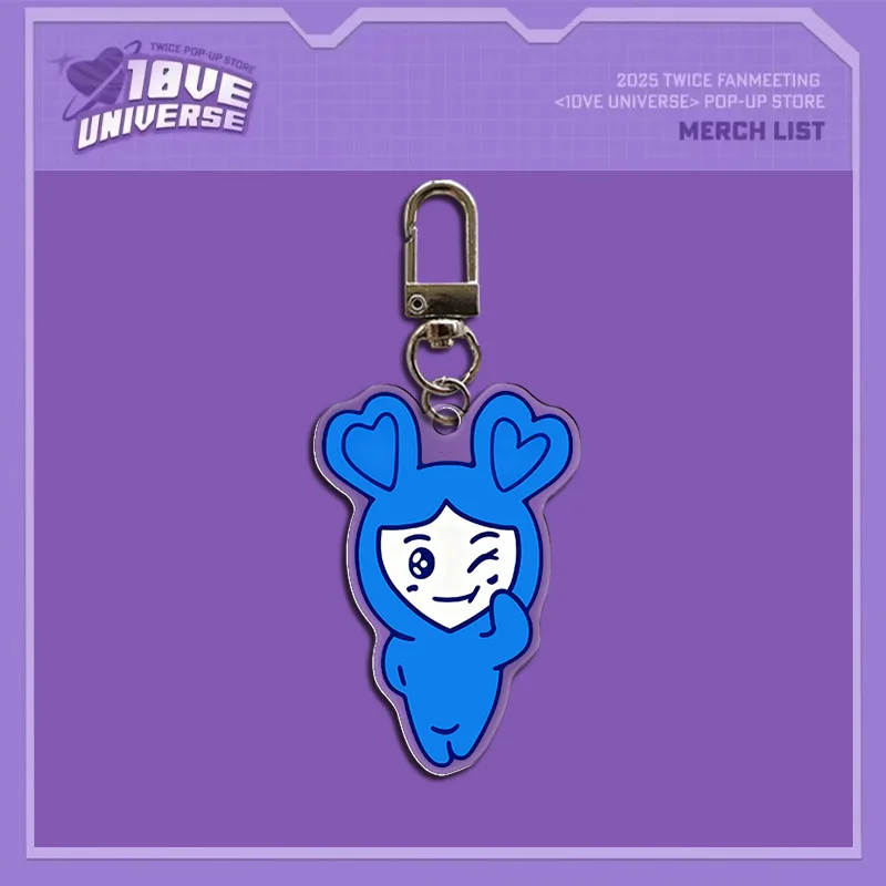 TWICE Cute Cartoon Anime Acryl - Anime Merchandise Keychain บทวิจารณ์และราคา