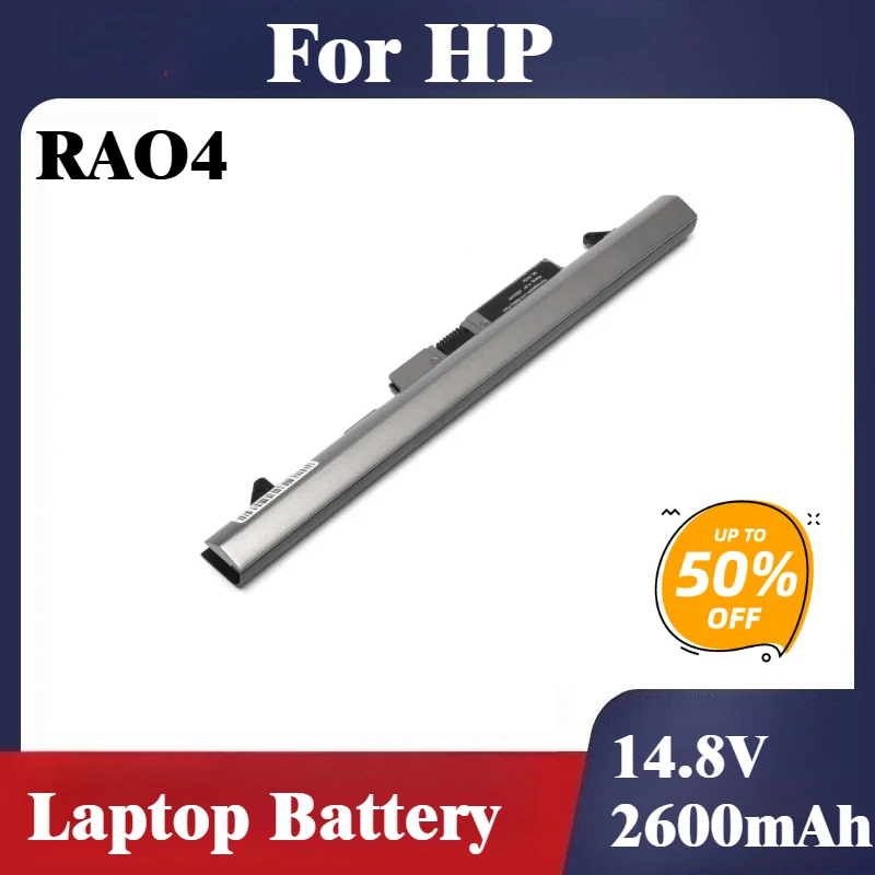 

RA04 Laptop Battery 14.8 V 2600mAh 44Wh For HP ProBook430 G2 G1 H6L28ET HP430 RA04 Brand-New High Quality