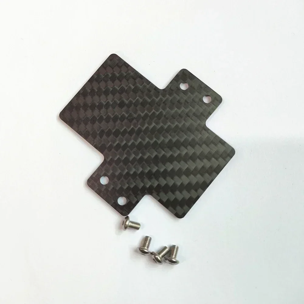Carbon Fiber ESC Mount Plate for 1/10 Trxs Maxx  V1 V2 & Wide Maxx to Non-destructive Install Hobbywing max6 max8 xr8plus x8s