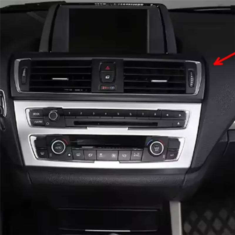 بقوة سيارة مخرج تيار متردد الإطار تكييف الهواء منفذ الهواء ملصق الكسوة لسيارات BMW 1 2 سلسلة F20 F21 F22 F23