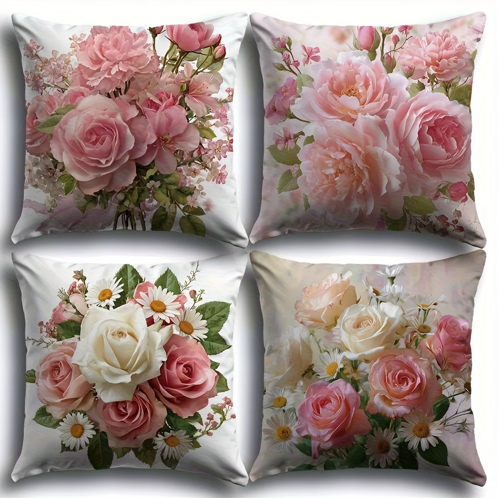 4 Fundas CojíN Eleg… - image