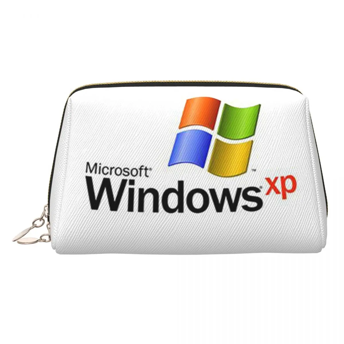 Windows XP Women Cosmetic Bag Travel Makeup Organizer Pouch Toiletry Storage Dopp Kit Box