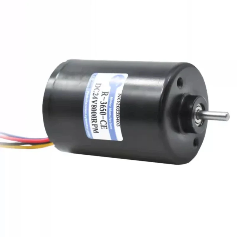 

R-3650BLDC Miniature DC Brushless Speed Control High-speed Motor DC 12V 24V High Power DC Electric Motor with Long Life