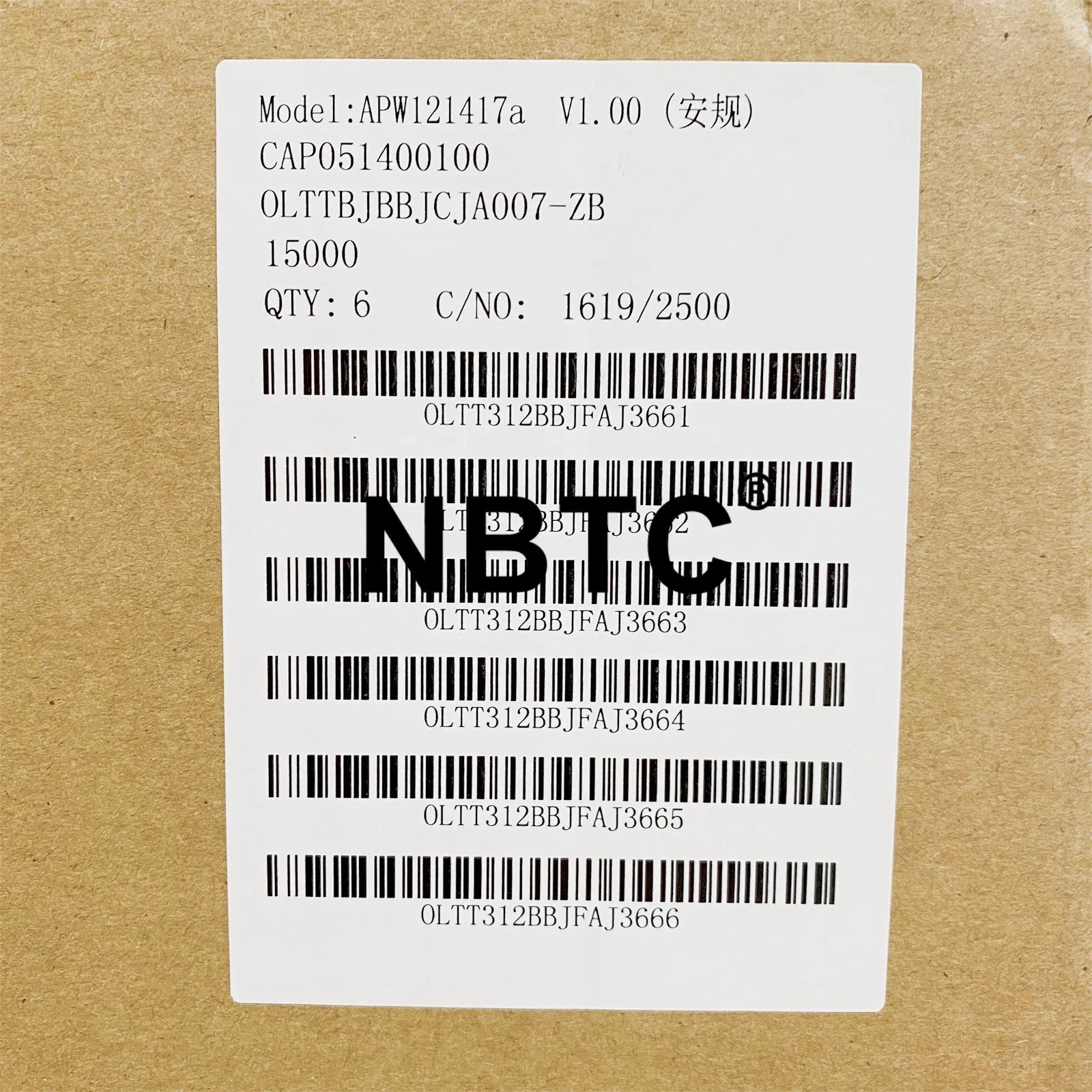 Оригинальный блок питания APW121417a серии APW12 APW121417 Версия A Блок питания для Antminer L7 DOGE MINER