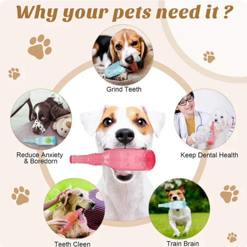 Dog Toy Water Bottle Cruncher Chew Bottle Toys For Dogs Plastic Water Bottle Chew Toys For Dogs With Ball