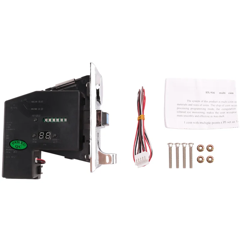 Pro 2X Multi Coin Acceptor Selector For Mechanism Vending Machine Mech Arcade Game