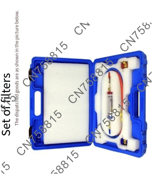 

Refrigerant Oil Analyzer, Air Conditioning Oil Detector, Automotive Air Conditioning System Compression Oil Filter Test Tool