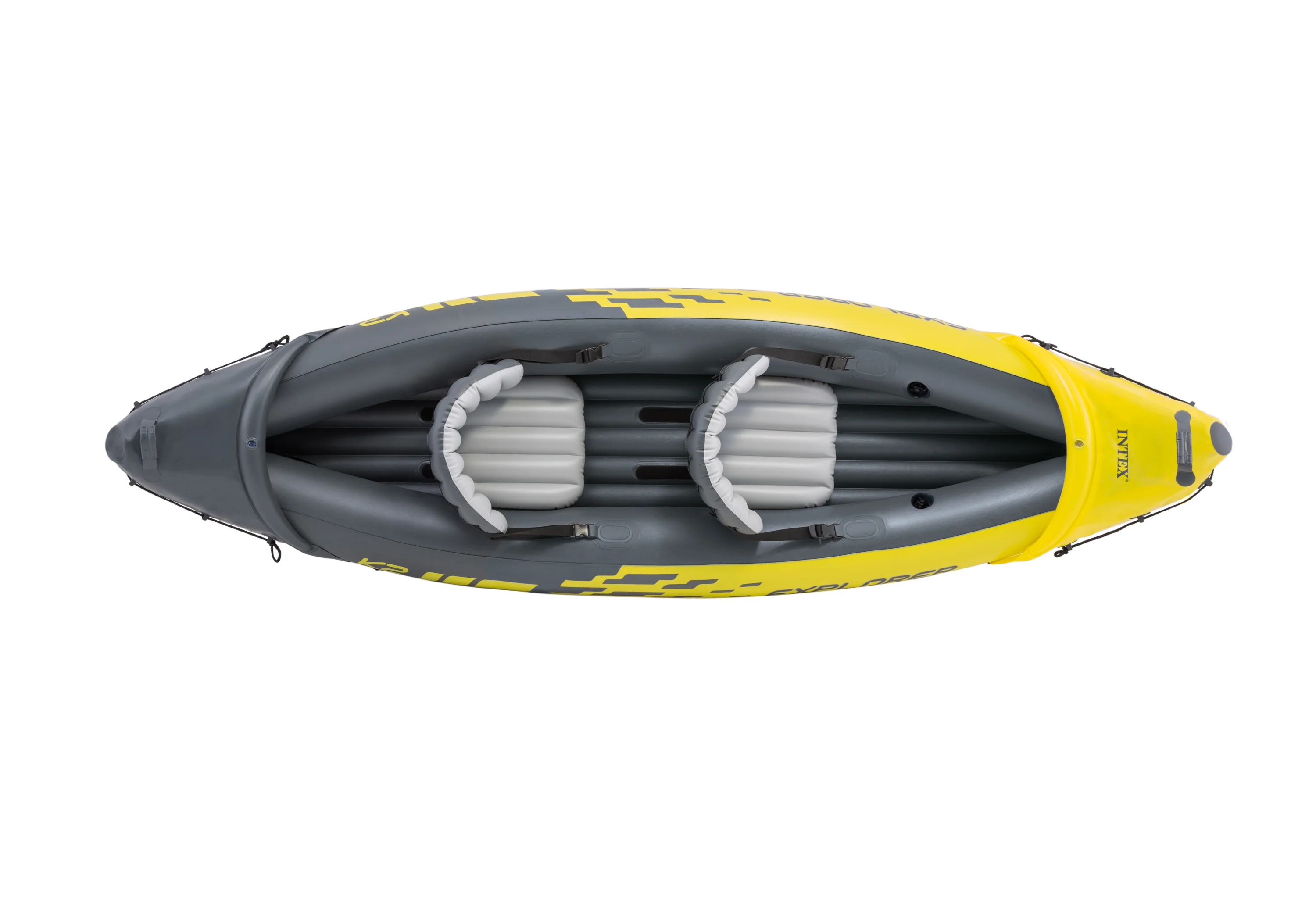 68307 K1 K2 Kayak Gonflable 2 Person Inflatable Fishing Boat Accessories with Paddles and Pump Pedal Kayak - view 4