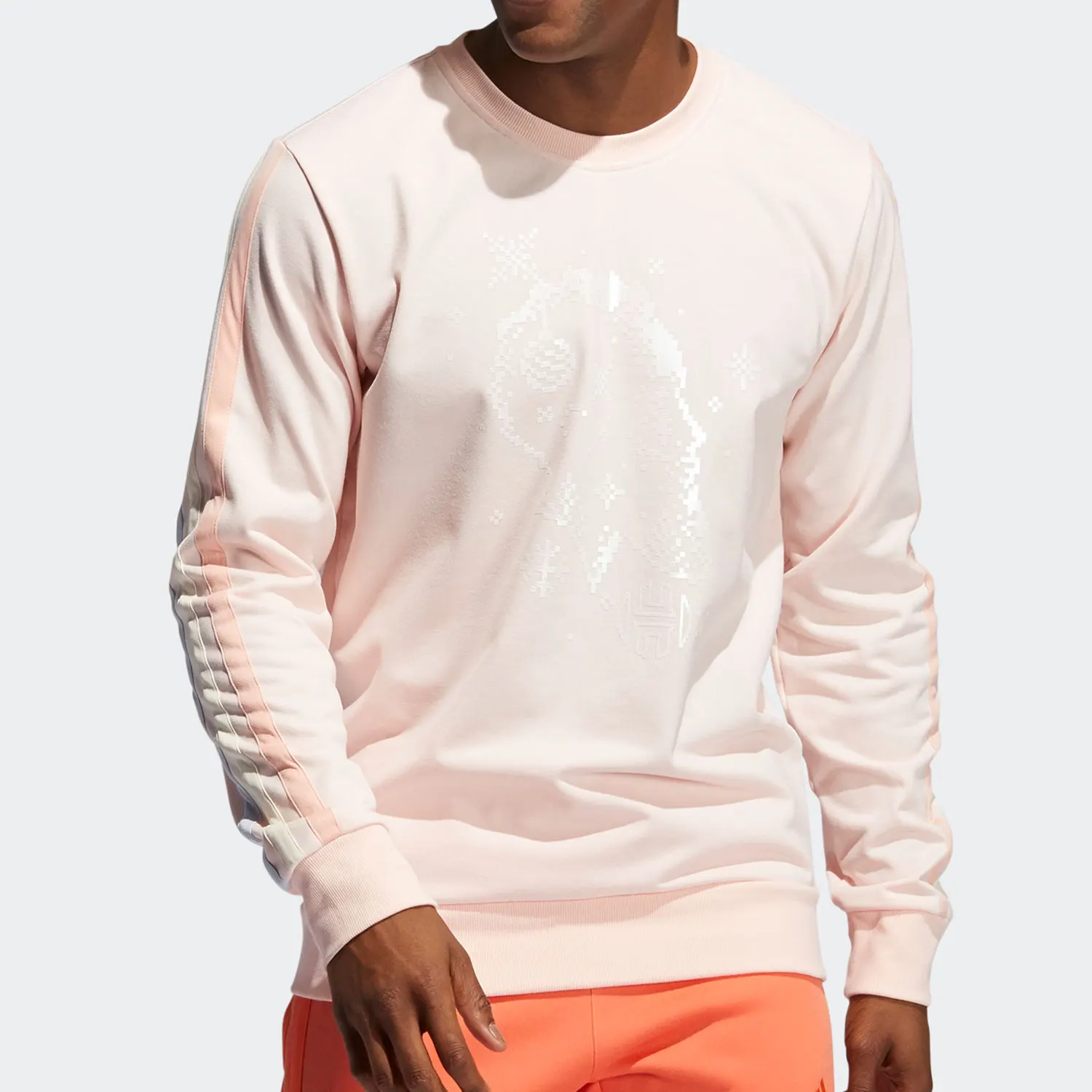 adidas Authentic Fleece Lined Warm Men's Sports Casual Round Neck Sweatshirt GU0508