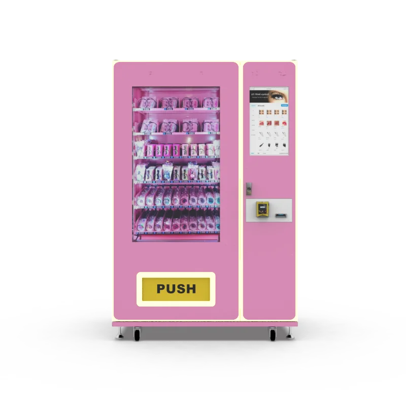 Custom Card Vending Machine with 22-inch Touchscreen and Digital Software Vending Machine