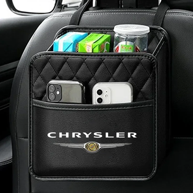 Car Rear Seat Trunk Organizer Bag Folding Stowing Storage Box For Chrysler 300c Cruiser Grand Voyager Pacifica Town Country