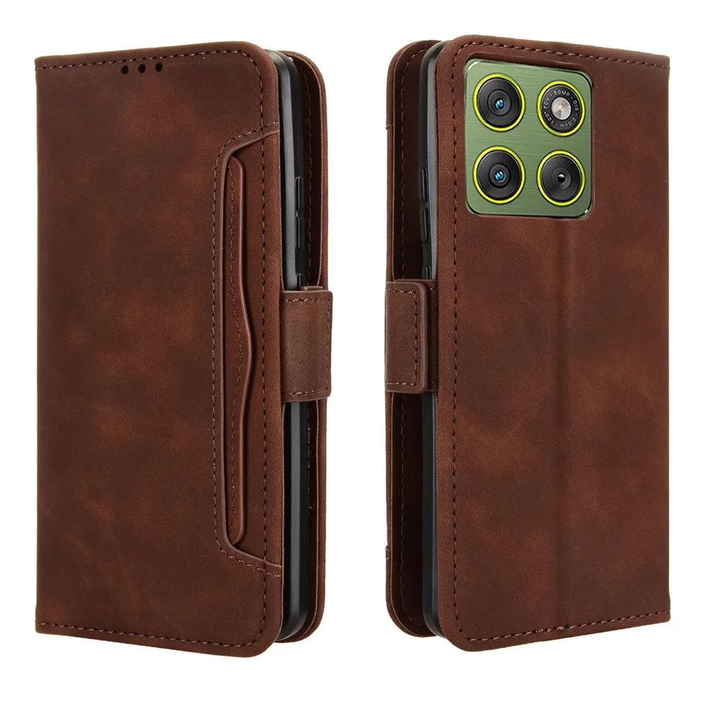 Capa de Couro Portátil para Motorola Edge70 60 Fusion 50 Pro 40 Neo 30 Ultra, Capa Flip Moto Edge 70 60s Signature Book Cover