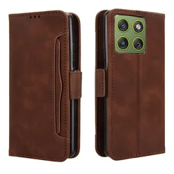 Card Portable Leather Capa for Motorola Signature Edge 60 Fusion 50 Pro 40 Neo 30 Ultra Flip Case Moto Edge 70 20 Wallet Cover
