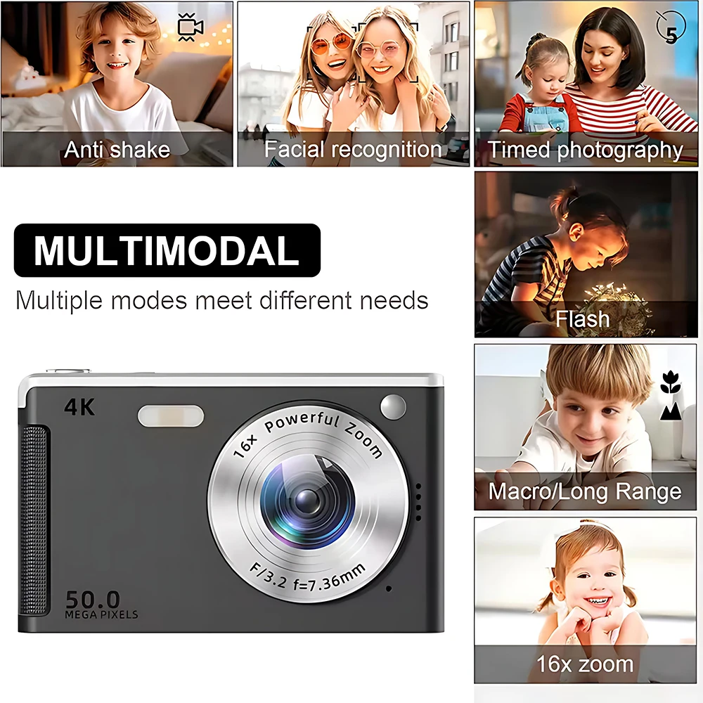 Fotocamera Digitale 4K con Aut - Kids Physical Education Videos recensione e prezzo