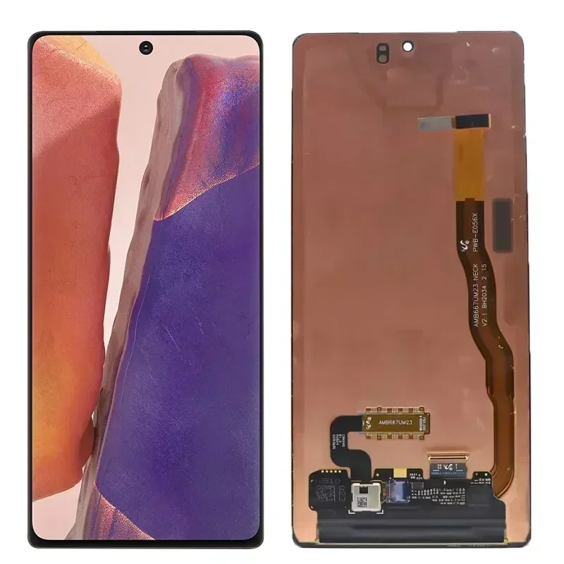 AMOLED Note20 LCD For Samsung Galaxy Note 20 Screen N980 N981 N980F N981F N980U N981B/DS LCD Display Touch Digitizer Assembly image 2
