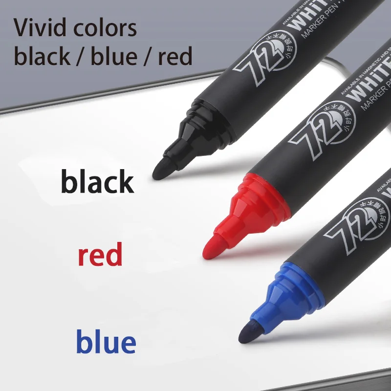 BAOKE M3921 Dry Erase Markers Bullet Tip Whiteboard Marker Pen For Teachers Office & School Supplies