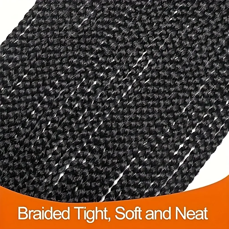 الاصطناعية آلهة صندوق الضفائر الكروشيه الشعر 14/18/24 بوصة قبل يحلق الكروشيه صندوق الضفائر الكروشيه الشعر للنساء تجديل الشعر