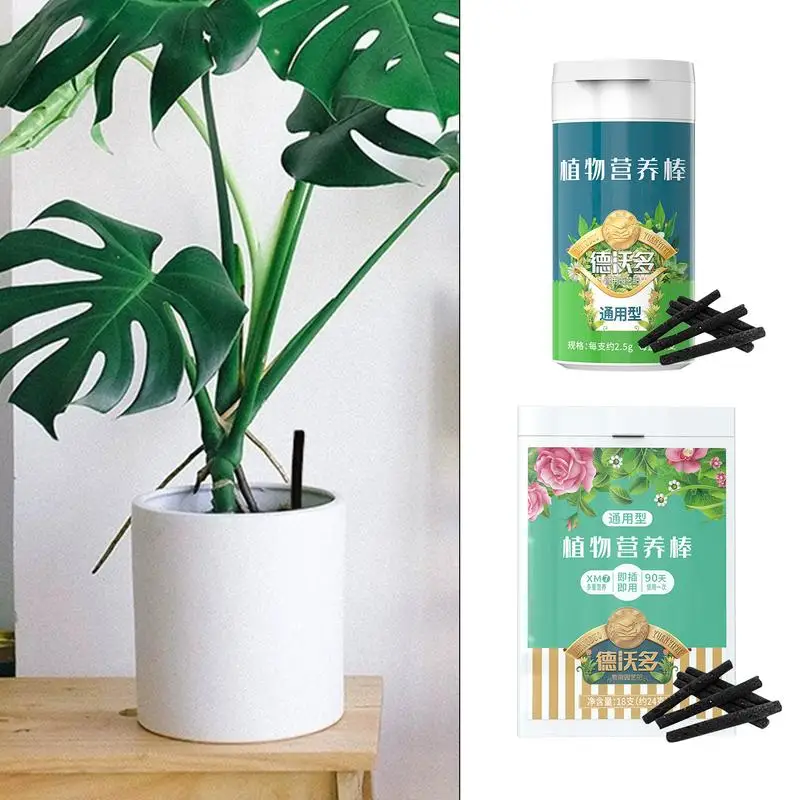 Plant Fertilizer Stick Indoor Plant Food Spikes Effective Fertilizer Stick Continuous Feeding for Flowering & Foliage Houseplant