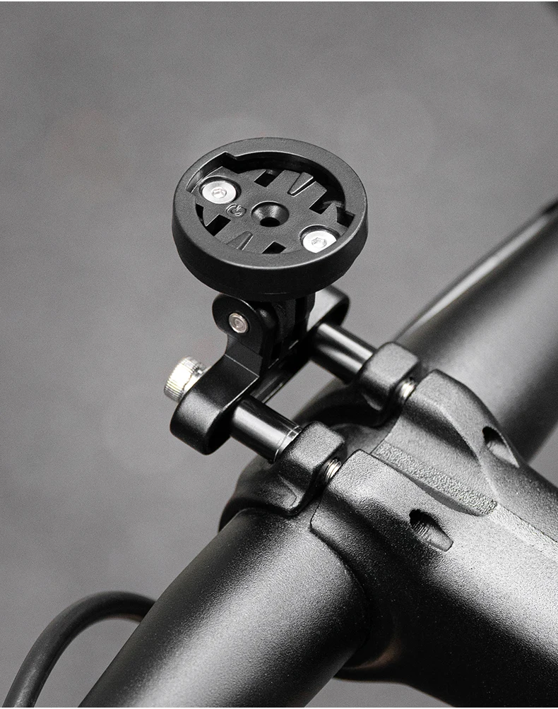 ROCKBROS Fahrradhalterung Frontlicht Lampenfassung Aluminiumlegierung Verlängerungshalter für Fahrradcomputer Wahoo Bryton Garmin Halterung – Detail 12