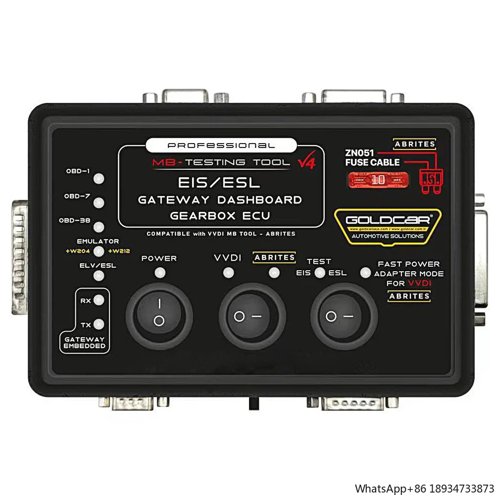 Profissional EIS ESL Dashboard Gateway Testing Tool, Suporte FBS4, Trabalhando com MB IM608 AVDI VVDI