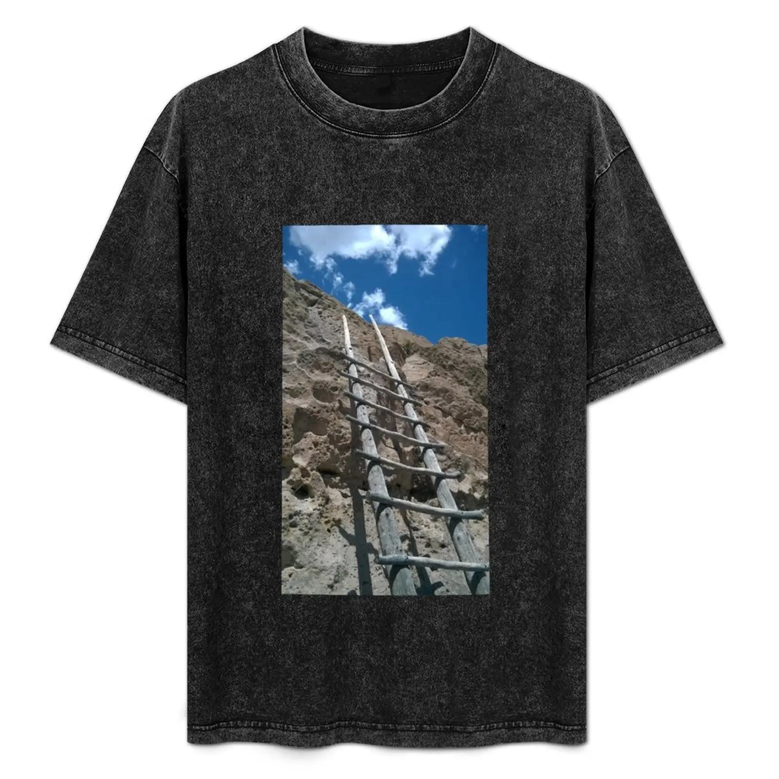

Ladder to the Sky, Bandelier National Monument T-Shirt High Quality Durable T-Shirt