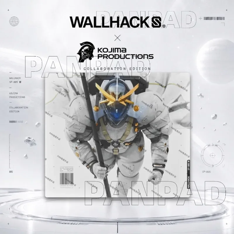 Replica WALLHACK SP005 KOJIMA Tempered Glass Mouse Pad Custom Large Mouse Pads FPS Esports Game Table Mat Office Accessories