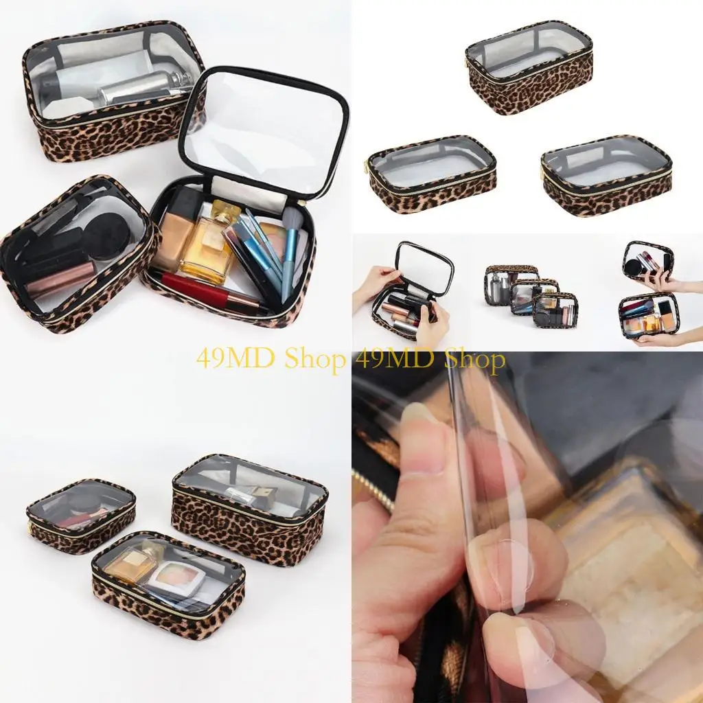 

49MD Essential Travel Makeup Bag Offering Spacious Space for Brushes and Cosmetics Cosmetic Bags Storage Organization