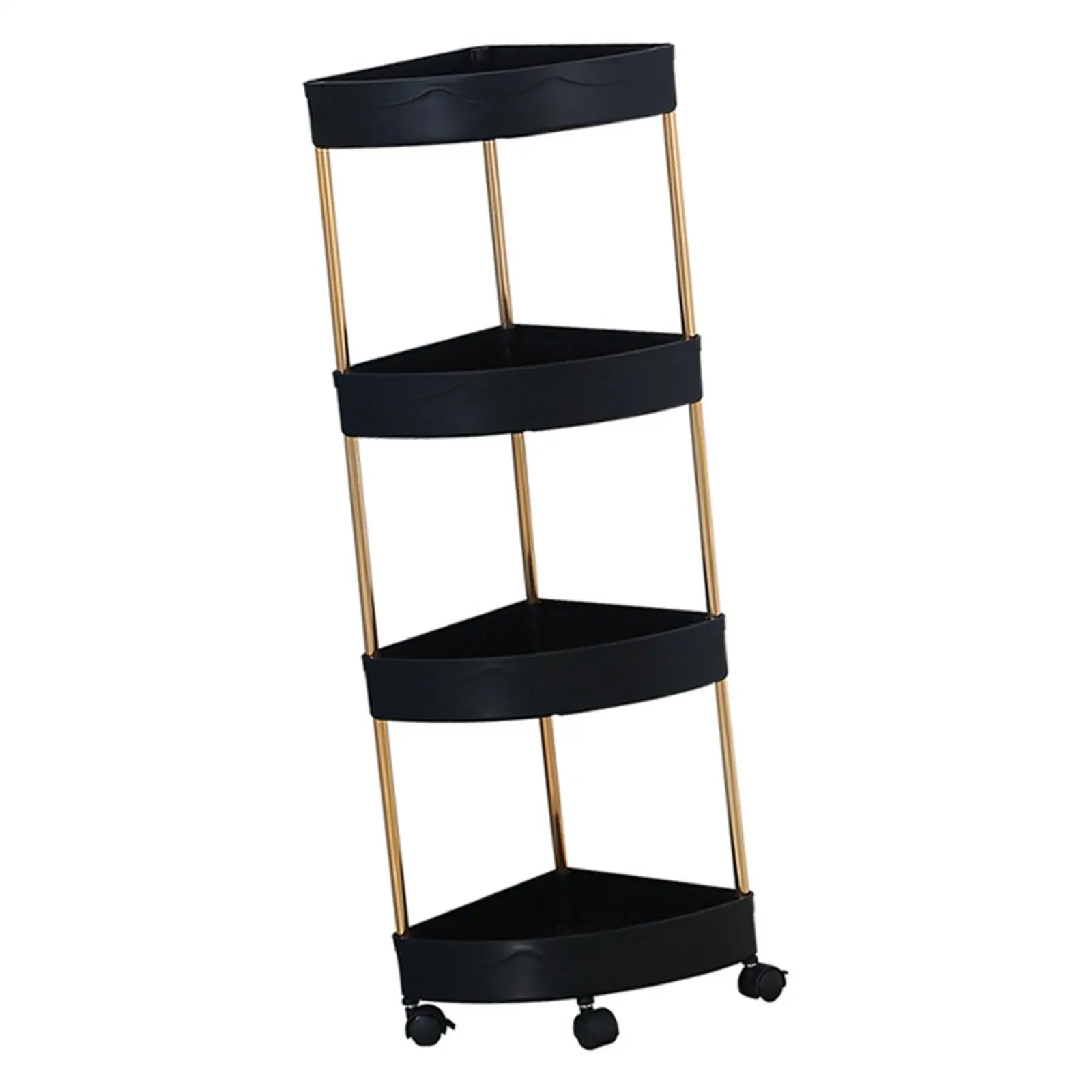 Corner Storage Basket Rust Resistance Multi Layer Kitchen Shelf Utility Garage
