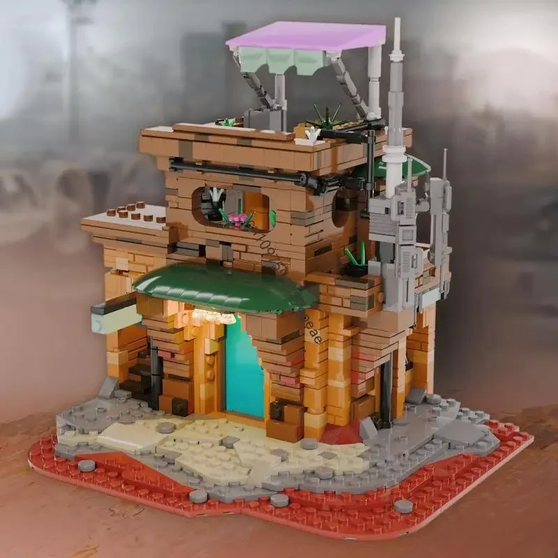 

Новинка, 1082 шт., знаменитая звезда, боевой фильм, Moc, магазин растений, уличная модель, головоломка на заказ, креативные идеи «сделай сам», детские игрушки, подарки на день рождения