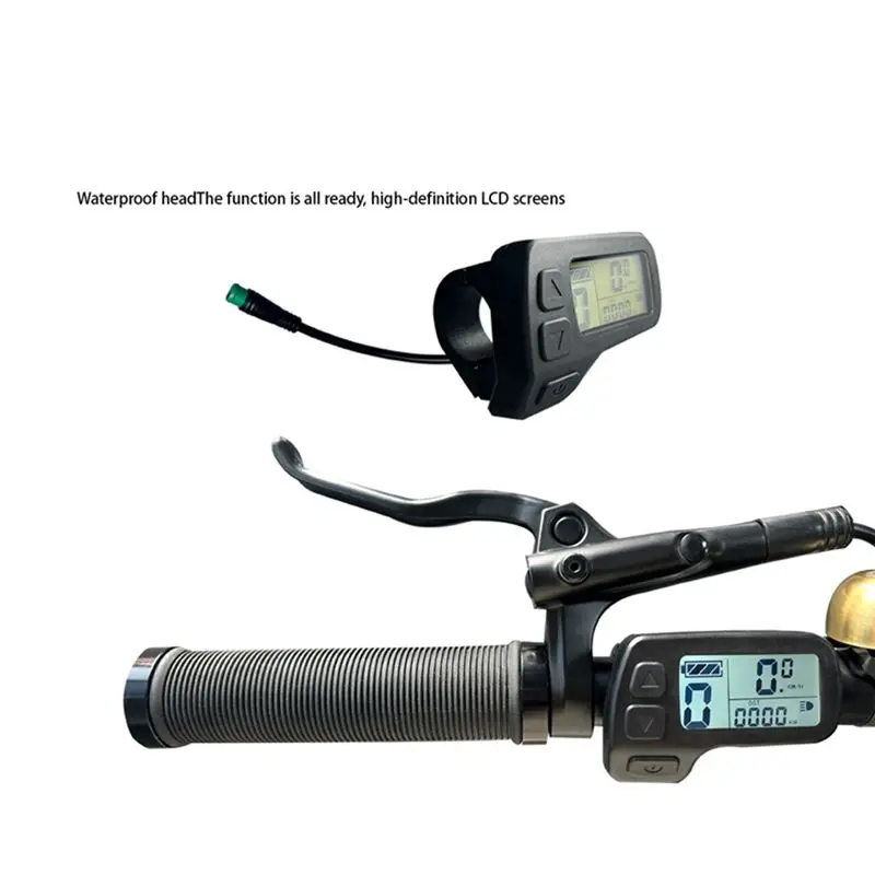 

Oct.310 New Sine Wave Controller Kit Electric Bicycle Electric Scooter Kit LCD11 Display Sine Wave Controller 36/48V 30A 1000W
