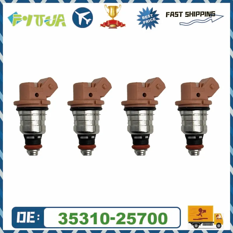 

4pcs Fuel injector 35310-25700 Bico For Hyundai NF SONATA CARENSE 3531025700 Hot Sale High Impedance Brand New
