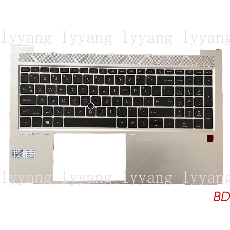 f  FOR HP ELITEBOOK 850 755 G7 Laptop C Shell Keyboard M21677-001 6070B1707421