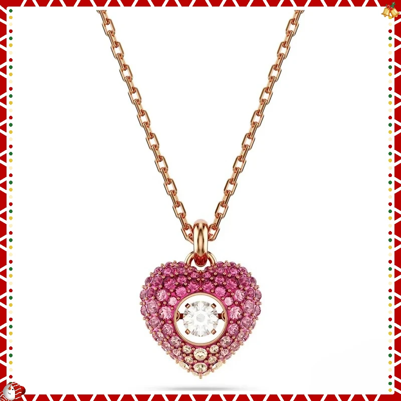 2025 جديد حار بيع الملمس الملونة شل الحب قلادة عيد الحب طقم من الحلقان ، ضروري لصديقة في الخط #4