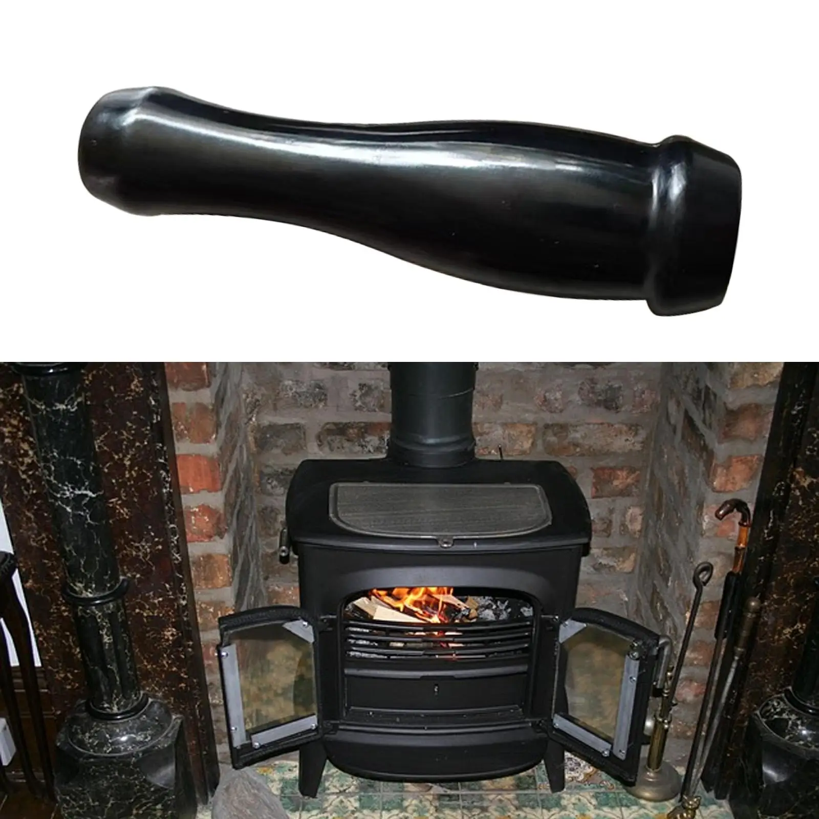 Durable Fireplace Wooden Stove Handle Repair Kit Fireplace Accessories Set for Interior Fireplace Holder