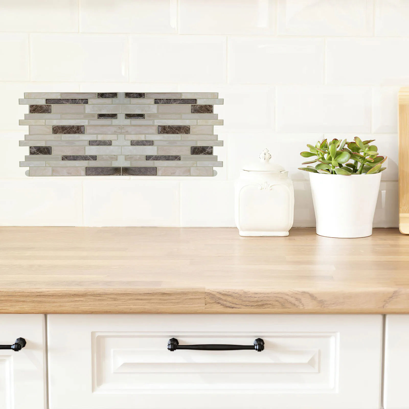 10 قطعة 30.5x30.5 سنتيمتر ذاتية اللصق الرخام بلاط الحائط زيت مقاوم للماء واقية المطبخ الحمام ملصق الشارات الحمام الجدار ملصق مائي