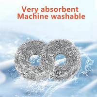 A39M 17PCS Accessories Kit For Proscenic M9 Robot Vacuum Cleaner Replacement Accessories Washable Cleaning Cloth