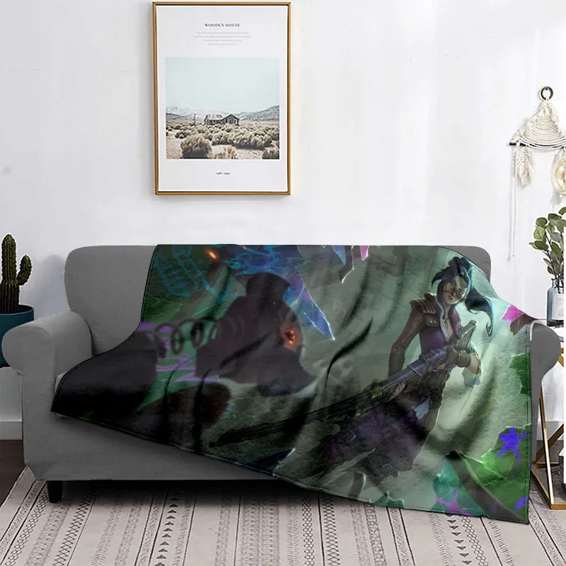 marshal  Caitlin :game Theme, Printed Flannel Throw Blanket,Perfect for Bedroom or Sofa Décor,Cozy and Warm for Winter