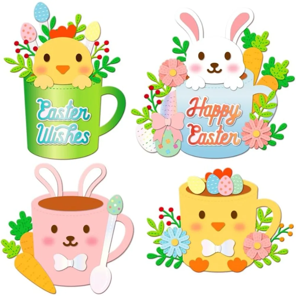 Osterbecher als kreative Bastelvorlage: Warum diese Metallstanzen für DIY- und Scrapbooking-Projekte unverzichtbar sind