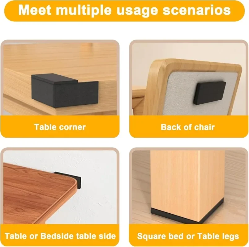 أثاث ذاتي اللصق مضاد للاهتزاز منصات الأثاث إيفا الإسفنج الجدول أرجل كرسي حصيرة عدم الانزلاق دعم عالمي المخمدات الوقوف #2