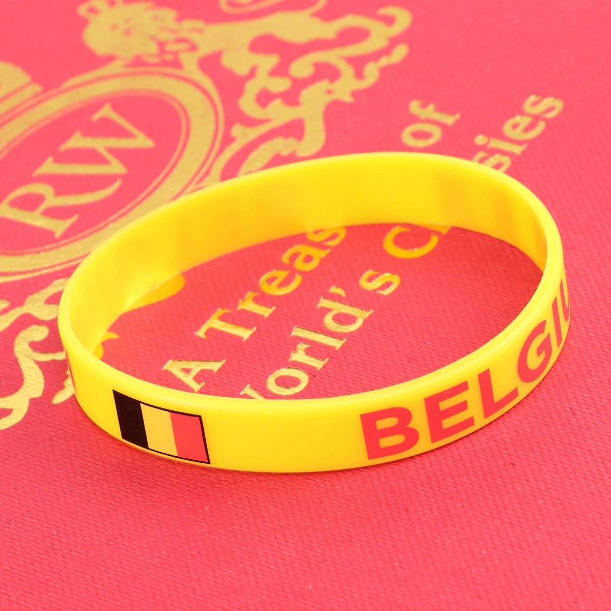 

10 Pcs Silicone Bracelet Patriotic Wristbands for Events Union Jack Flags Sports Bracelets Football
